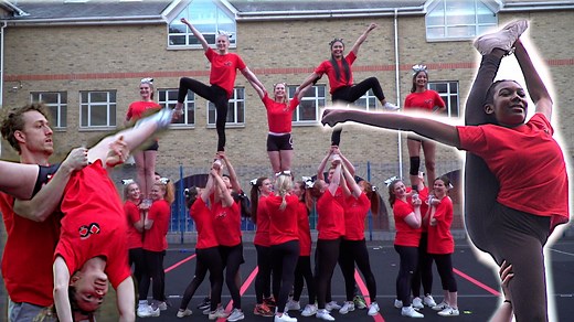 Cheerleading: How an American sport is storming British shores