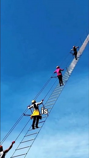 China's Insane sky ladder at 5,000 feet
