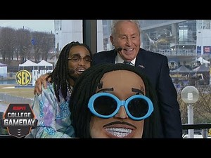 Lee Corso headgear pick for Alabama vs. Georgia with Quavo | College GameDay