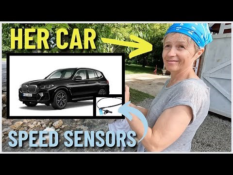 BMW X3 ABS Speed Sensor replacement
