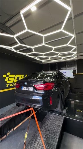 BMW X6 M 650 hp+ dyno run and tune