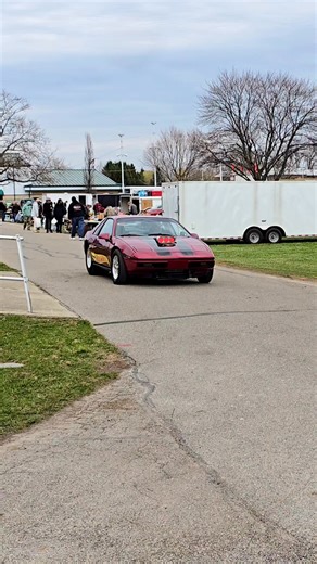188K views · 1.7K reactions | Pontiac Fiero Classic Car Drive By Engine Sound Monroe Auto Swap Meet & Car Show 2025 | Casey Faitel | Facebook