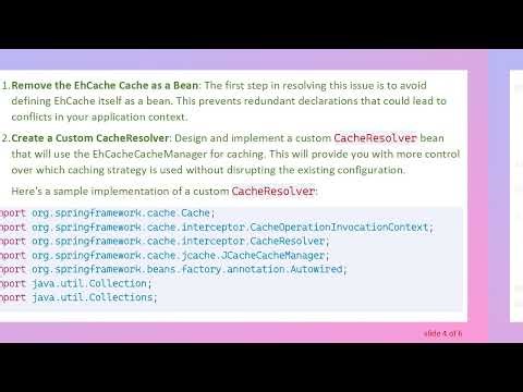 Resolving the Issue of Two CacheManagers Overriding Each Other in Spring Boot