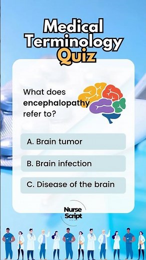 Advanced Medical Terminology Quiz 🧠 | Can You Pass?