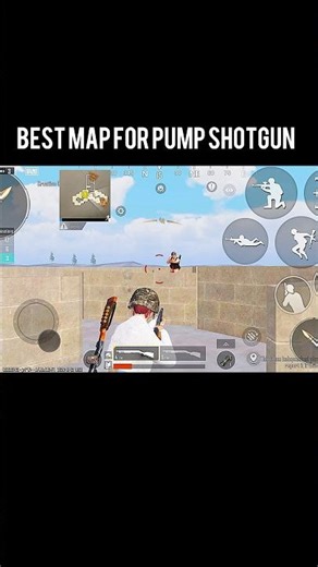 GHOP GHOP Pump Gun Map 😂#pubg #bgmi
