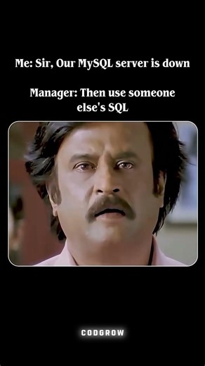 Our MySQL Server... | #shorts #shortsfeed #youtubeshorts