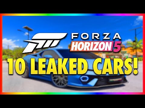 ALL 10+ NEW CARS COMING TO FORZA HORIZON 6! OFFICIAL LEAK!