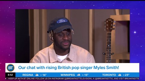 Singer-songwriter Myles Smith speaks to us about his hit song 'Stargazing’