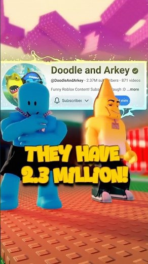 Can I Beat Doodle & Arkey in 7 Days? #roblox #robloxshorts