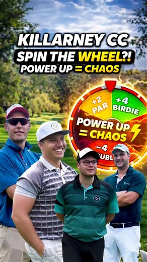 Golf Gets CRAZY: Random Power-Ups at Killarney Country Club! #golf #golfer #golfswing