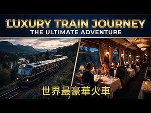 世界最豪華火車之旅｜移動的五星級飯店 Luxury Train Journey