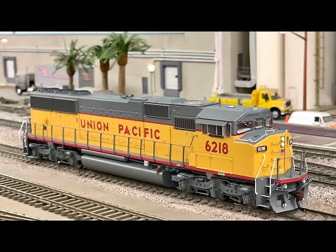 REVIEW: Athearn Genesis 2.0 HO Scale SD60m Triclops w/DCC Sound | UP 6218