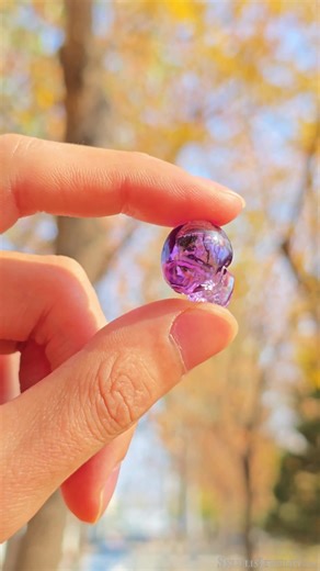 Love at First Sight! The Stunning Beauty of Amethyst Skulls! #skullis #crystal #amethyst #skull