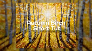 We’re making your favourite full length tutorials into 15-20 minute fast-paced lessons. Perfect for those who like to watch the process of painting before diving in or anyone who enjoys the challenge of figuring things out by observing the layering process without verbal instruction. Check out the Autumn Birch - Short Tut! TUTS INCLUDE: a supply overview, technique demos, the painting process and colour mixing. Music is added to the tuts but it can be muted for silence or your own tunes Cheers a