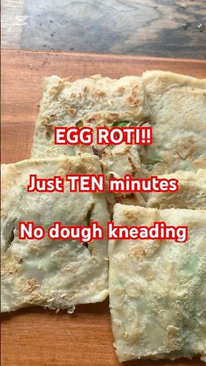 Easy Egg roti| street food vibe at home# sr #islandflavors #srilankancuisine