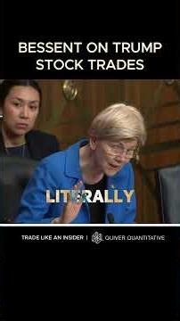 Secretary Bessent on Trump Stock Trades