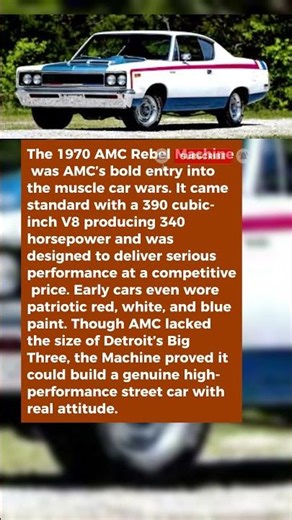 AMC Built This Rebel to Shock the Big Three