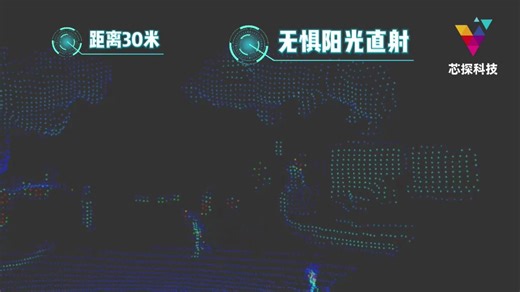 B站独家完整版点云-芯探科技XT-M120 Ultra 点云实录 业内目前唯一公开纯固态Flash激光雷达实测车载补盲