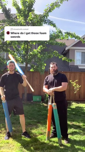 Pool Noodle Sword: DIY Foam Sword Fight Tutorial