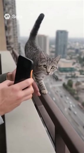 Gato cae de un edificio | AnimalMoments