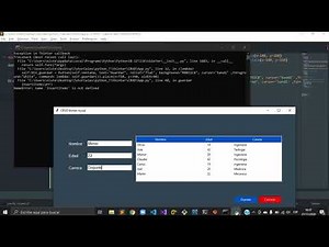 Aplicacion CRUD Tkinter || Insertar Datos en Base de datos || Mysql || Tkinter