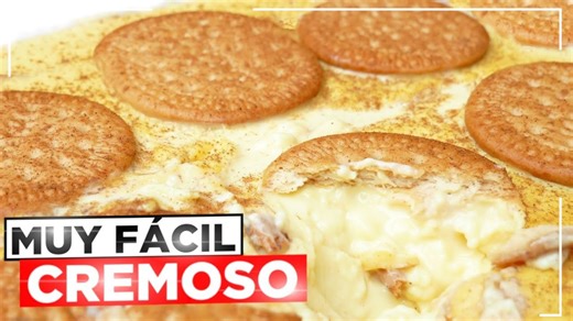 3 postres con galletas María sin horno fáciles rápidos y sin huevo