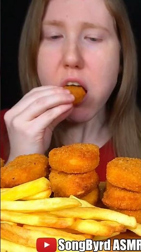 ASMR CHICKEN NUGGETS RACE MUKBANG (No Talking) EATING SOUNDS #shorts #asmr #asmreating