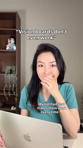 👇 Follow this method to make a vision board that works by the power of cognitive science #shorts