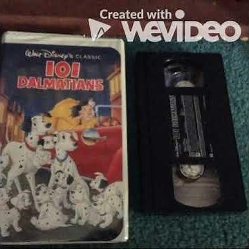 101 Dalmatians 1992 VHS (Version #3) FULL VIDEO