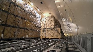 Cargo plane loading