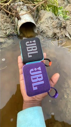 JBL Go 4 Waterproof River Test | Bass Boost 💦