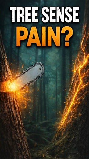 Trees Feel When You Cut Them #plant communication #trees sense damage trees #feel pain science