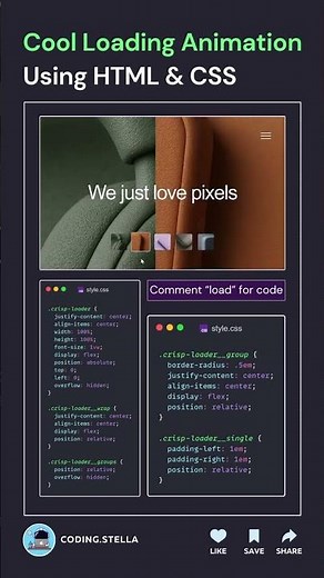 cool loading animation using html and CSS#trending #marvel #frontendcourse #views #automobile