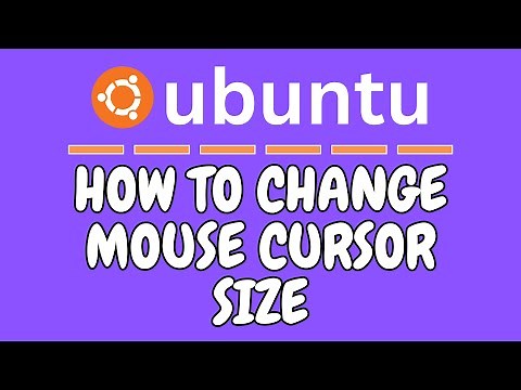 How To Change The Cursor Size In Ubuntu ( 24.04.1 LTS )