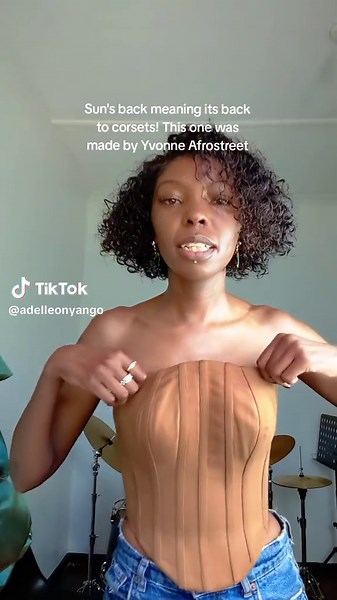 Stylish Corset Fashion Ideas by Yvonne Afrostreet | Kenyan TikTok 🇰🇪