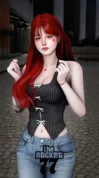 MOD‼️ skin female fivem cute casual #shorts #fivem #gta #gtasan #modskin #short