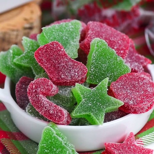 Homemade christmas gumdrops By: I am baker Insta: @Iambaker | MetDaan