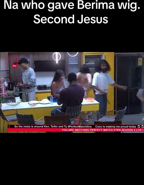 Berima is wearing wig and he looks like Jesus #fyppppppppppppppppppppppp #trending #pmxtrahousemate