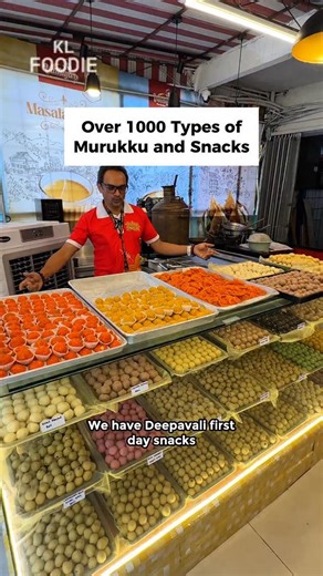 KL Foodie on Instagram: "Over 1,000 types of Murukku & Deepavali snacks 💜 📍 Murukku & Snacks Wholesale and Distributor 69, Jalan Rida, 3/56 46050, Petaling Jaya ⏰ 8AM - 11PM (Daily)"