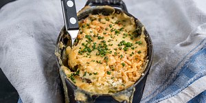 Cheesy Leeks Recipe