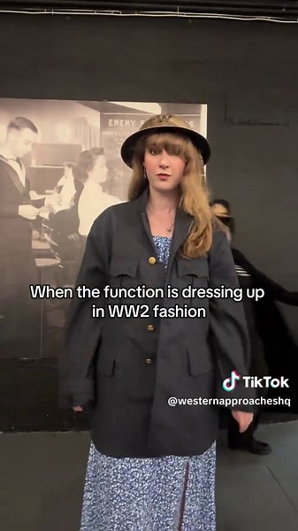 Exploring Vintage WWII Clothing at the Museum