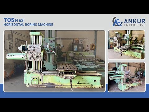 Horizontal Boring Machine : TOS (Czechoslovakia) H 63