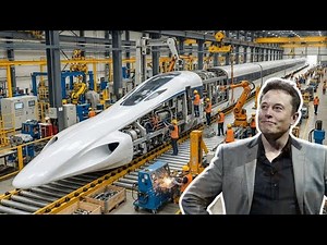 How a 1,000 km/h Electric Train Is Built: Inside the Hyperloop Factory (2026) (Full Process)