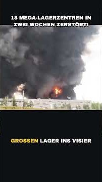 18 MEGA-WAREHOUSES destroyed in two weeks! #Shorts