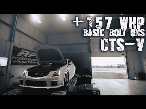 How to get +157whp with basic bolt ons CTS-V | RPM