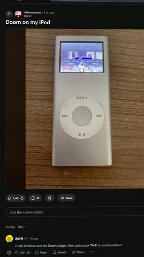 You can play DOOM ANYWHERE 🙃 #software #gaming #code #programming #technology #developer