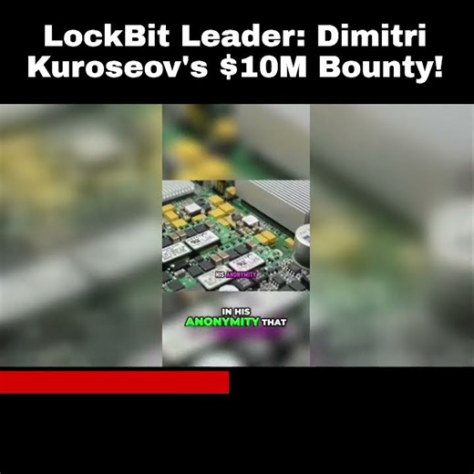 Unmasking Dimitri Kuroseov: The Mastermind Behind #LockBit Cybercrime #Lockbitsup