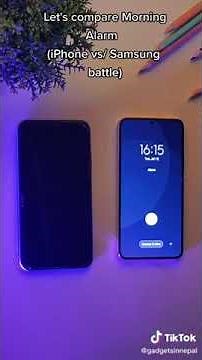 iphone vs Android - Which Ones alarm is better 🙌
