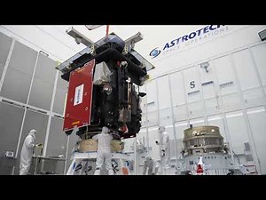 Solar Orbiter Spacecraft Processing inside Astrotech - Timelapse
