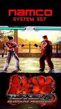Tekken 6: Bloodline Rebellion on real hardware! #gaming #shorts